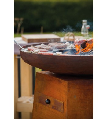 Braséro Orion Classic rouille + Couvercle